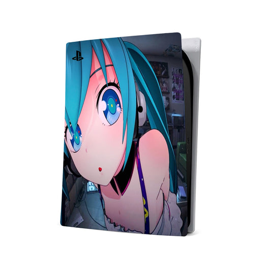 Blue Heroine PS5 Skin