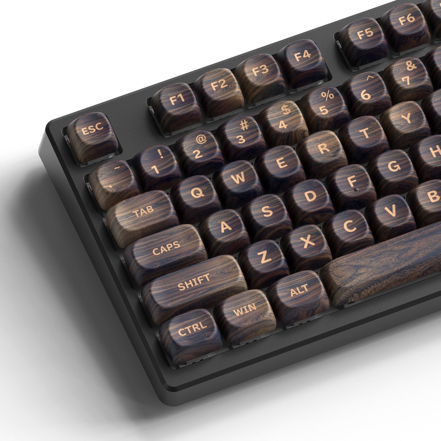XVX Walnut Texturer  MOA  Profile Dye-Sub PBT Keycap Set 130-Key