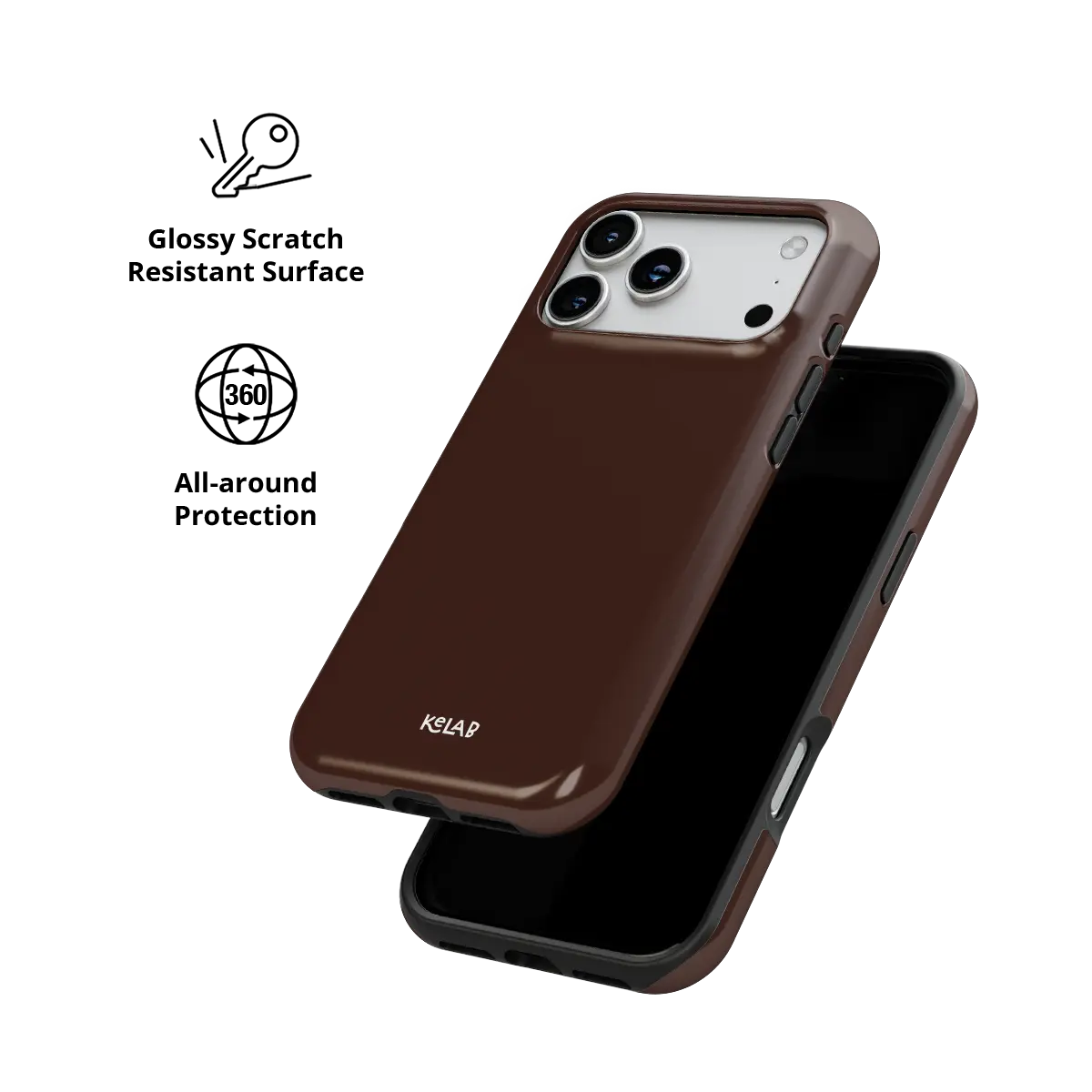 Espresso | Solid Rich Brown Phone Case