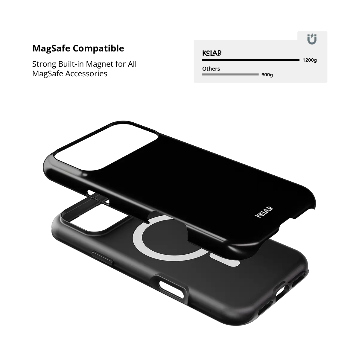 Solid Black Phone Case