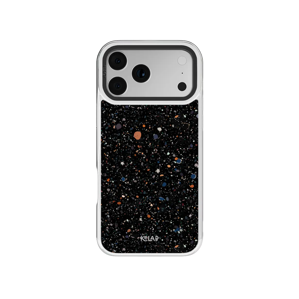 Obsidian Mist | Black Paint Splatter Phone Case