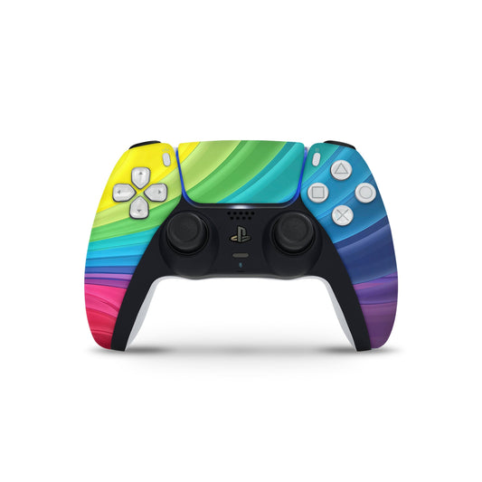 Prism Swirl PS5 Controller Skin