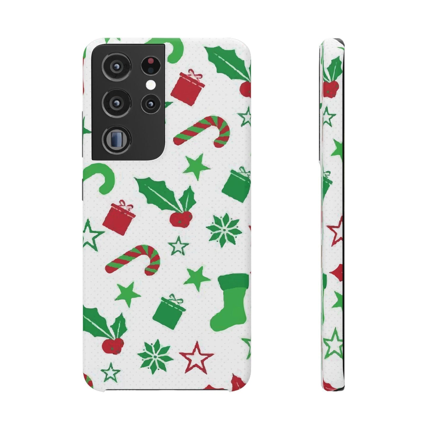 Custom Samsung Tough Phone Case – Christmas Santa Holiday Design, Festive Xmas Protection