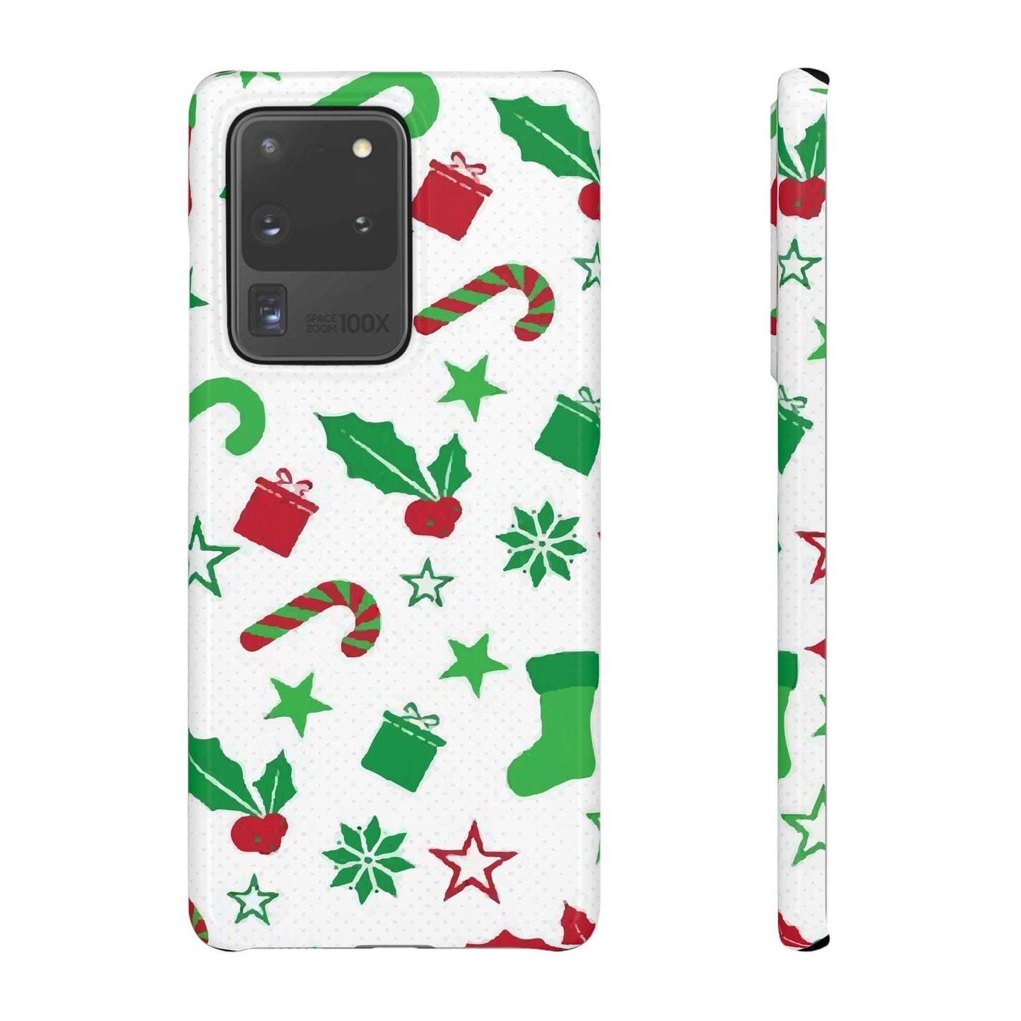 Custom Samsung Tough Phone Case – Christmas Santa Holiday Design, Festive Xmas Protection