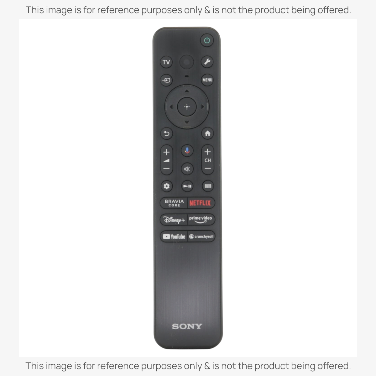 Sony OEM RMF-TX810U TV Remote Control | VOICE | BRAVIA XR | MASTER Series | OLED | 4K Ultra HD | (HDR) | Smart TV (Google TV) - 1-016-940-22