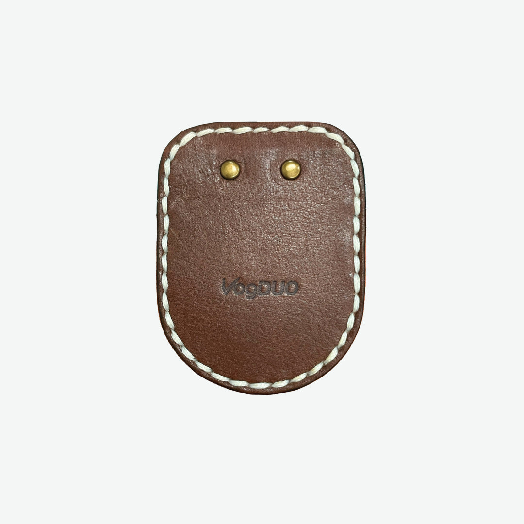 AirTag Brooch Pin Leather Case