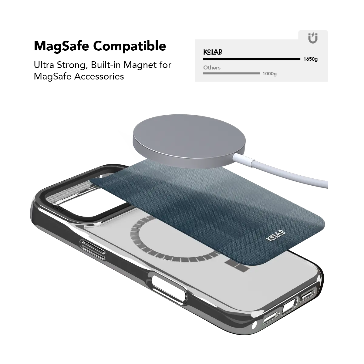 Denim | Blue Flannel Minimalist Phone Case