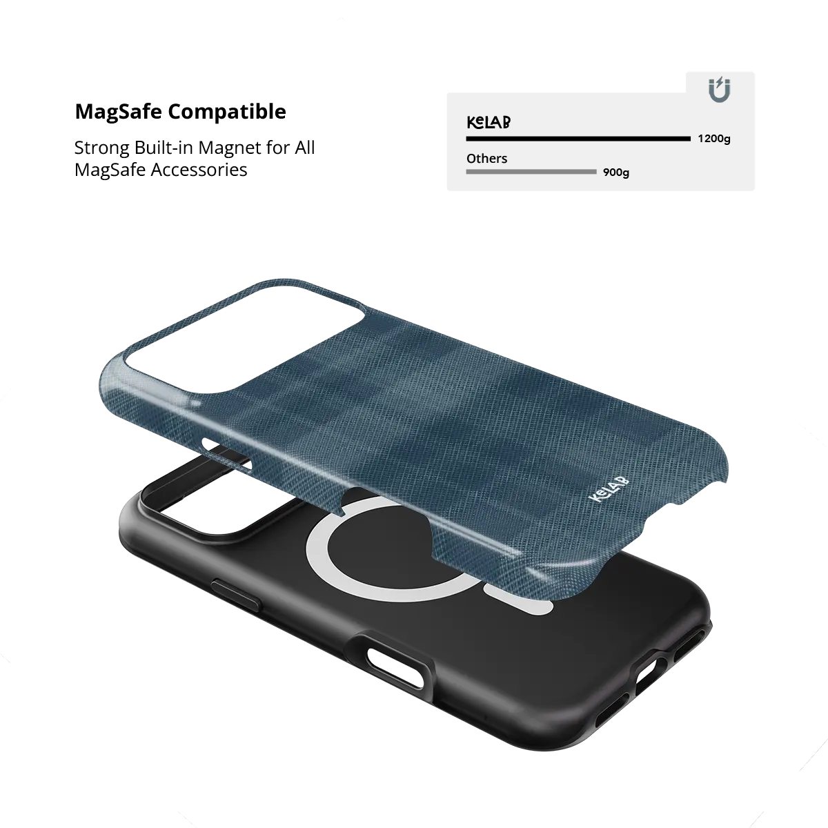 Denim | Blue Flannel Minimalist Phone Case