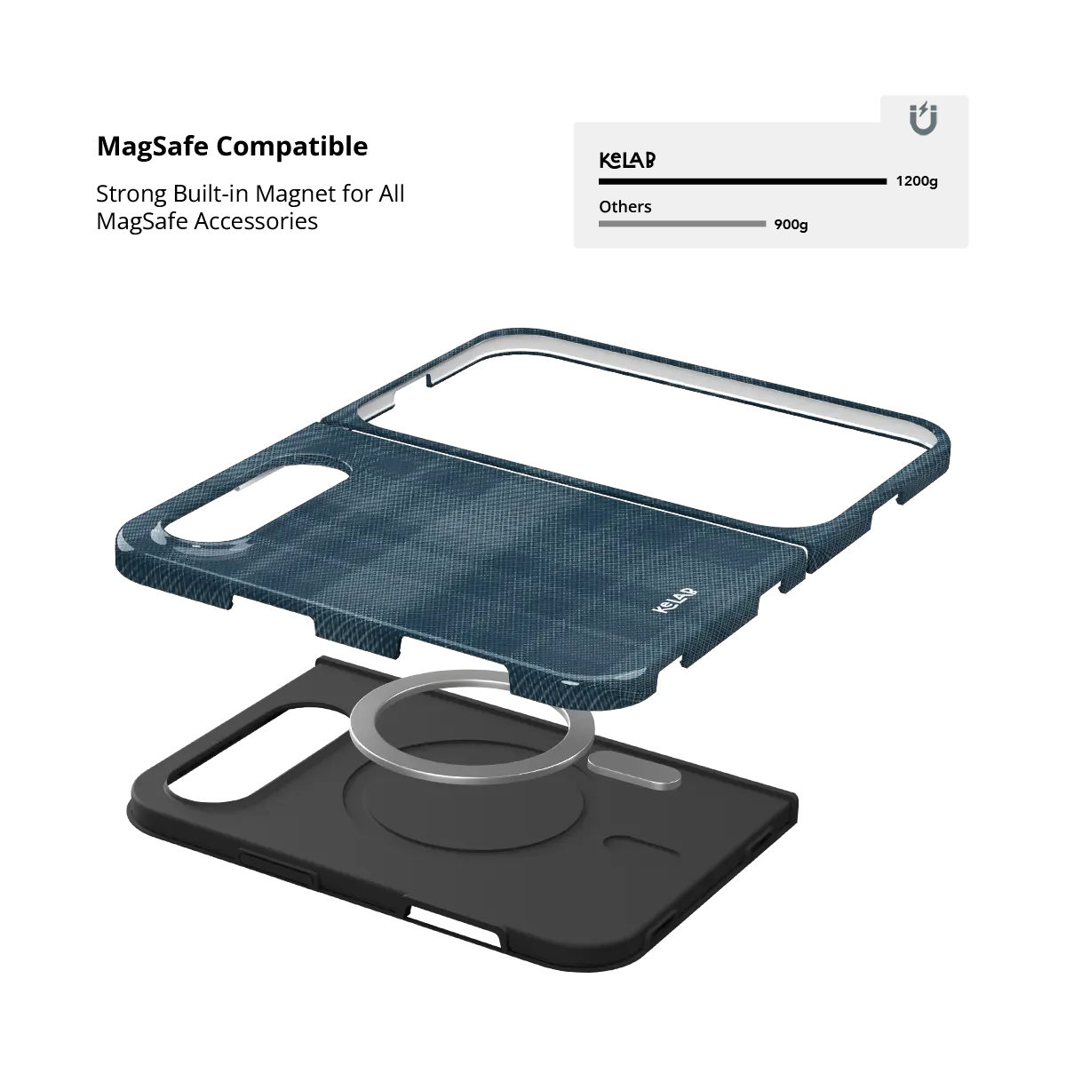 Denim | Blue Flannel Minimalist Phone Case
