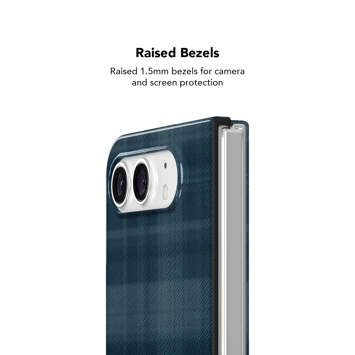 Denim | Blue Flannel Minimalist Phone Case
