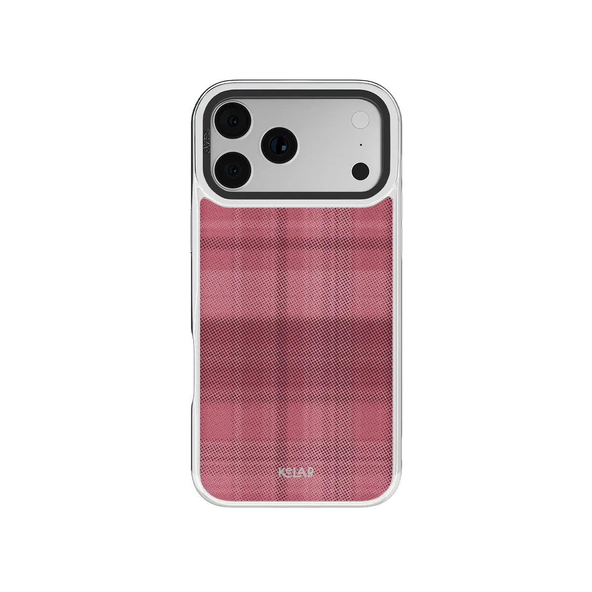Rosé | Pink Flannel Minimalist Phone Case