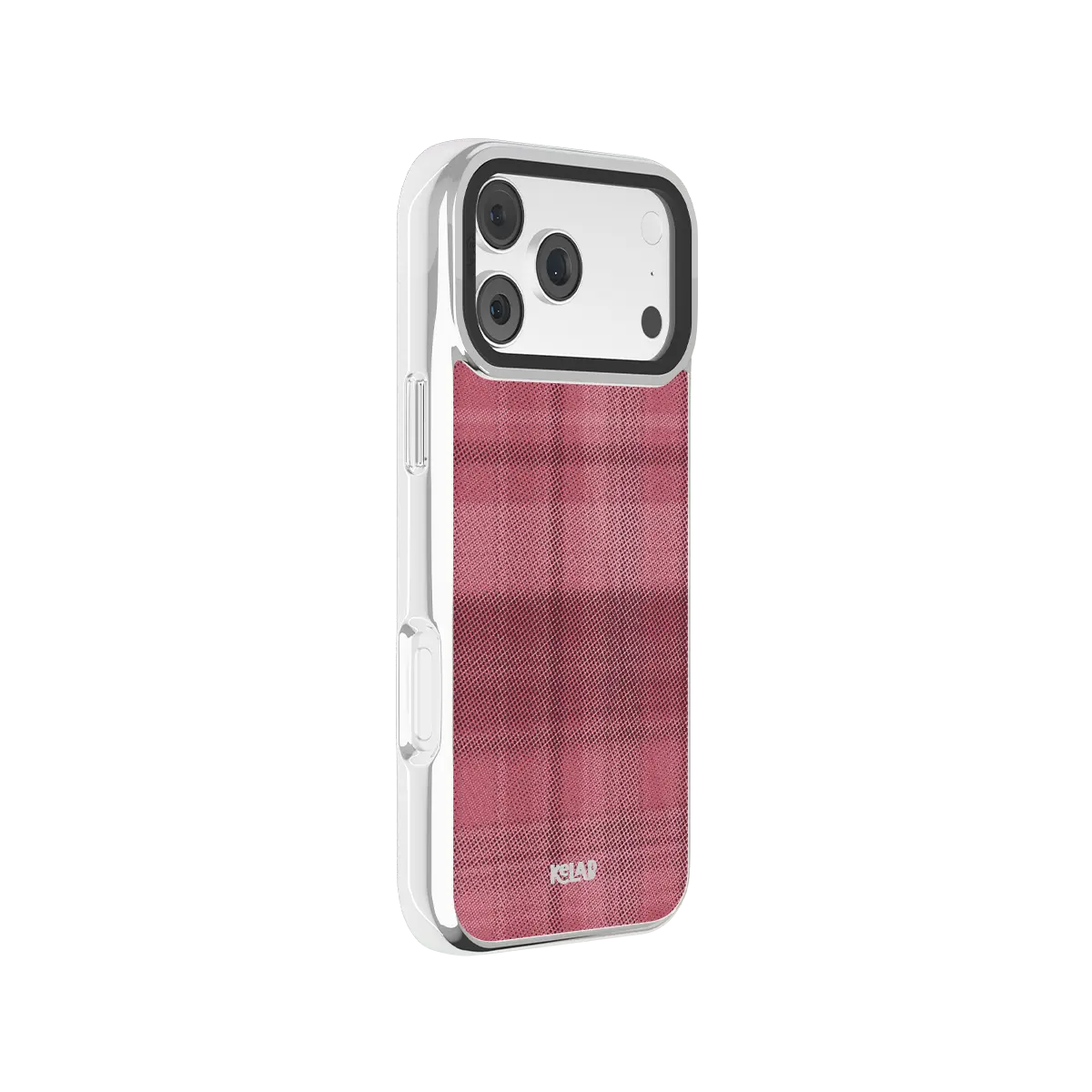 Rosé | Pink Flannel Minimalist Phone Case