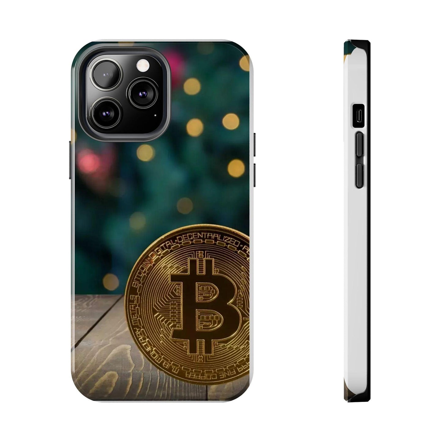 Crypto Bitcoin High Quality Printed Tough Phone Cases