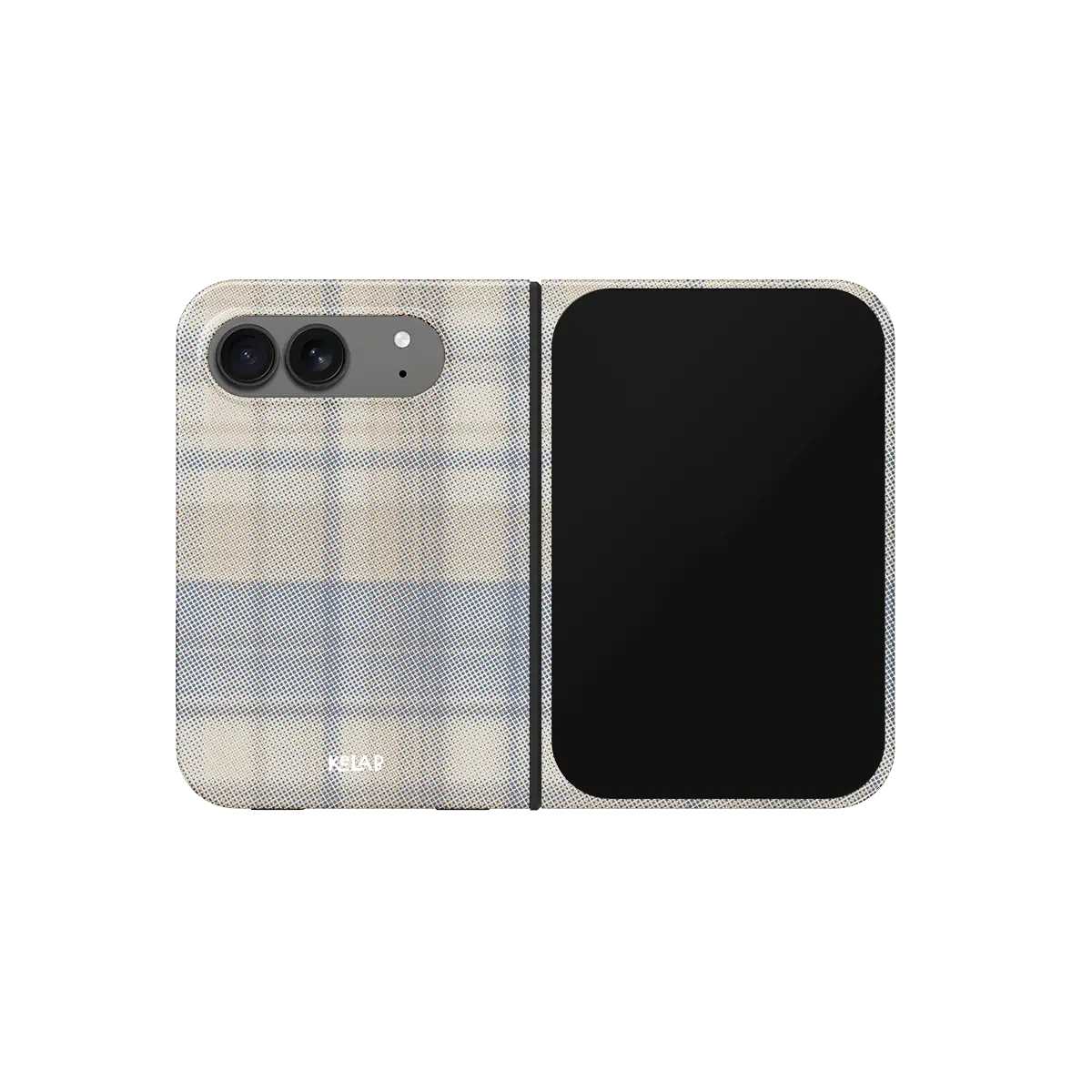 Oatmilk | Beige Flannel Minimalist Phone Case