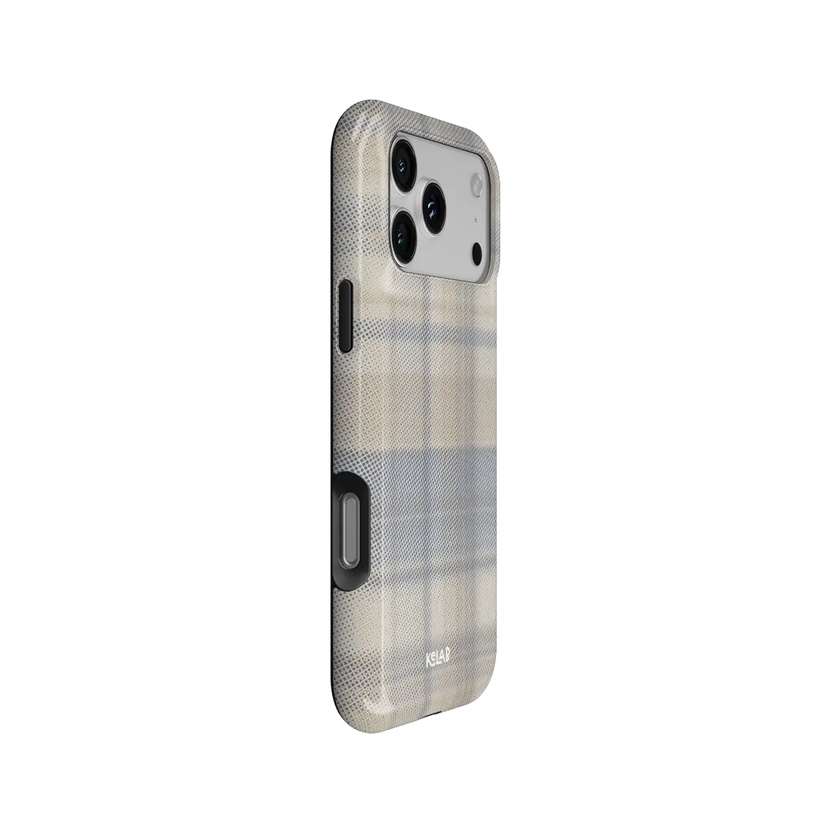 Oatmilk | Beige Flannel Minimalist Phone Case