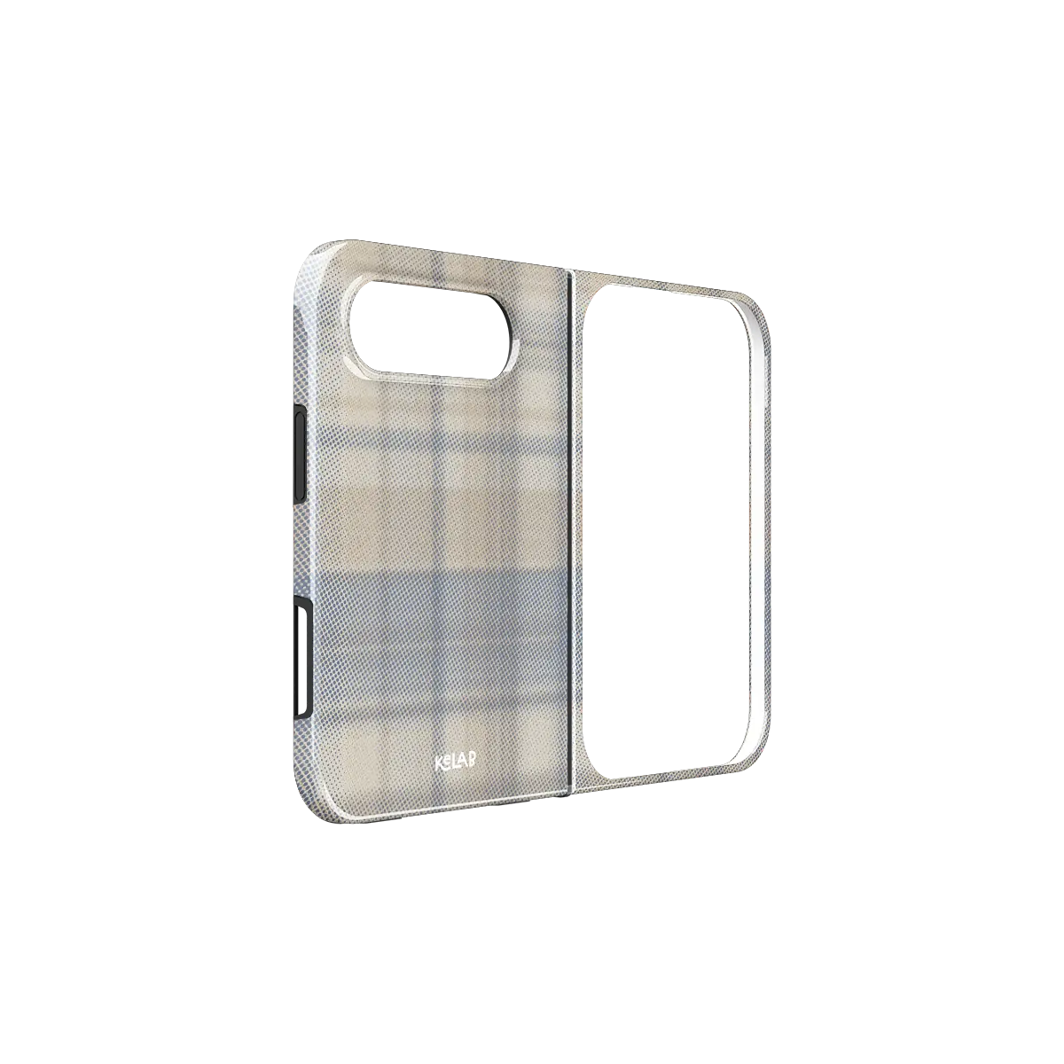 Oatmilk | Beige Flannel Minimalist Phone Case