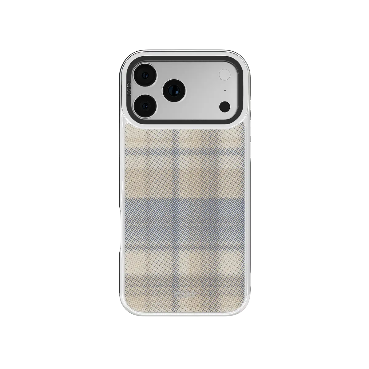 Oatmilk | Beige Flannel Minimalist Phone Case