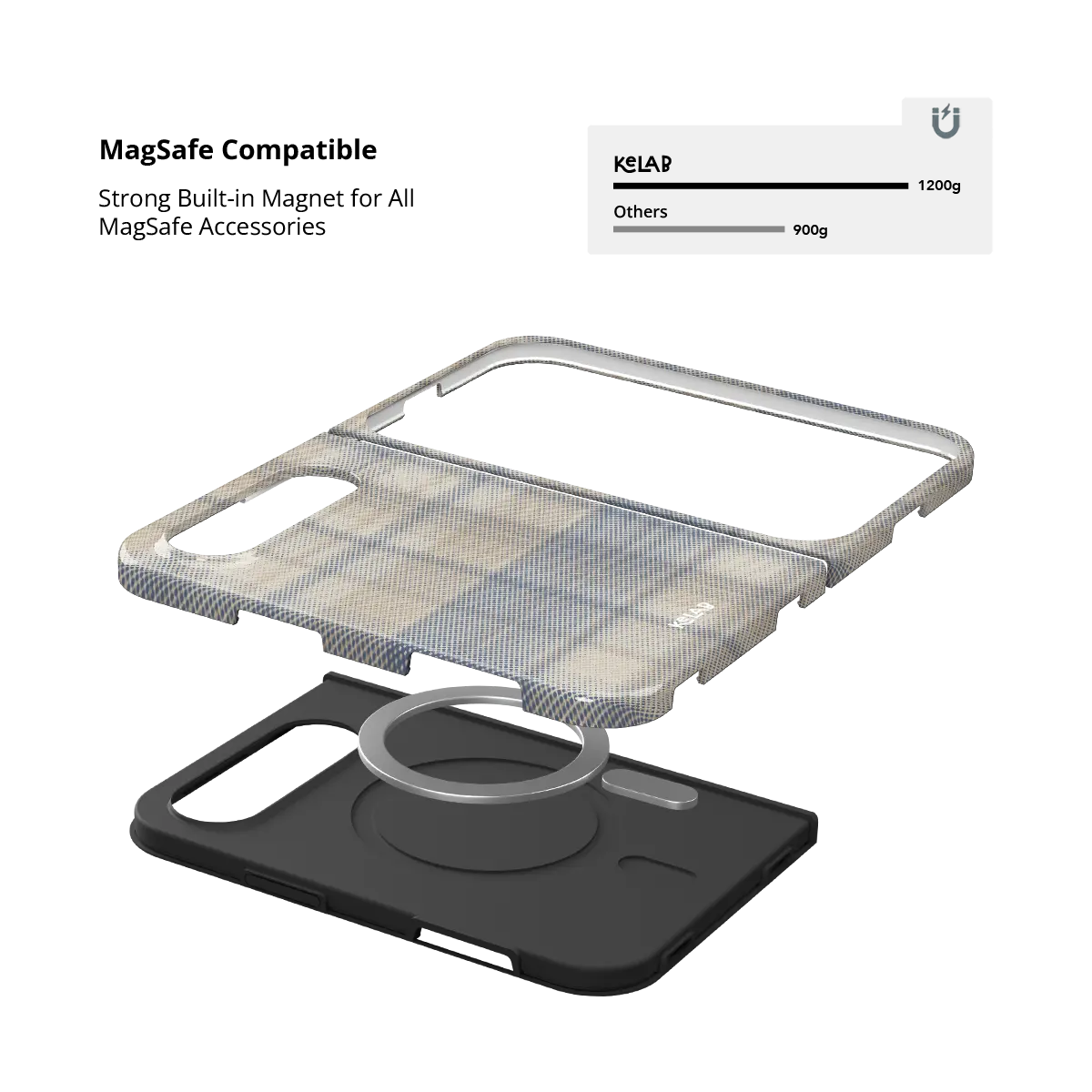 Oatmilk | Beige Flannel Minimalist Phone Case
