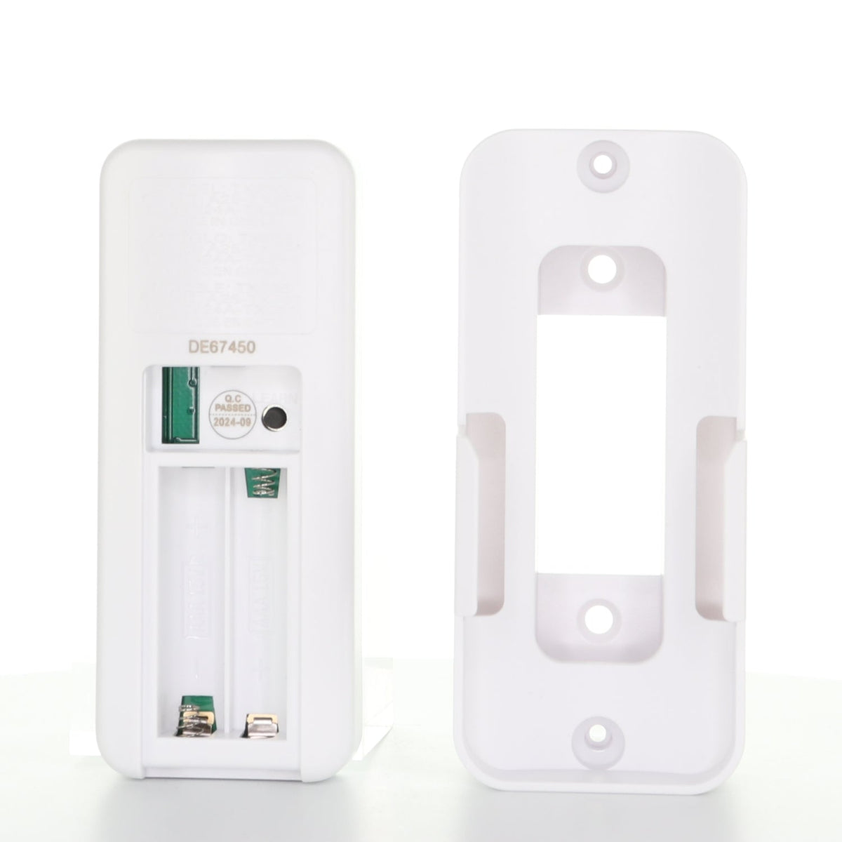 Hampton Bay White Universal 3-speed Damp Rated Ceiling Fan Remote Control with Dimmer