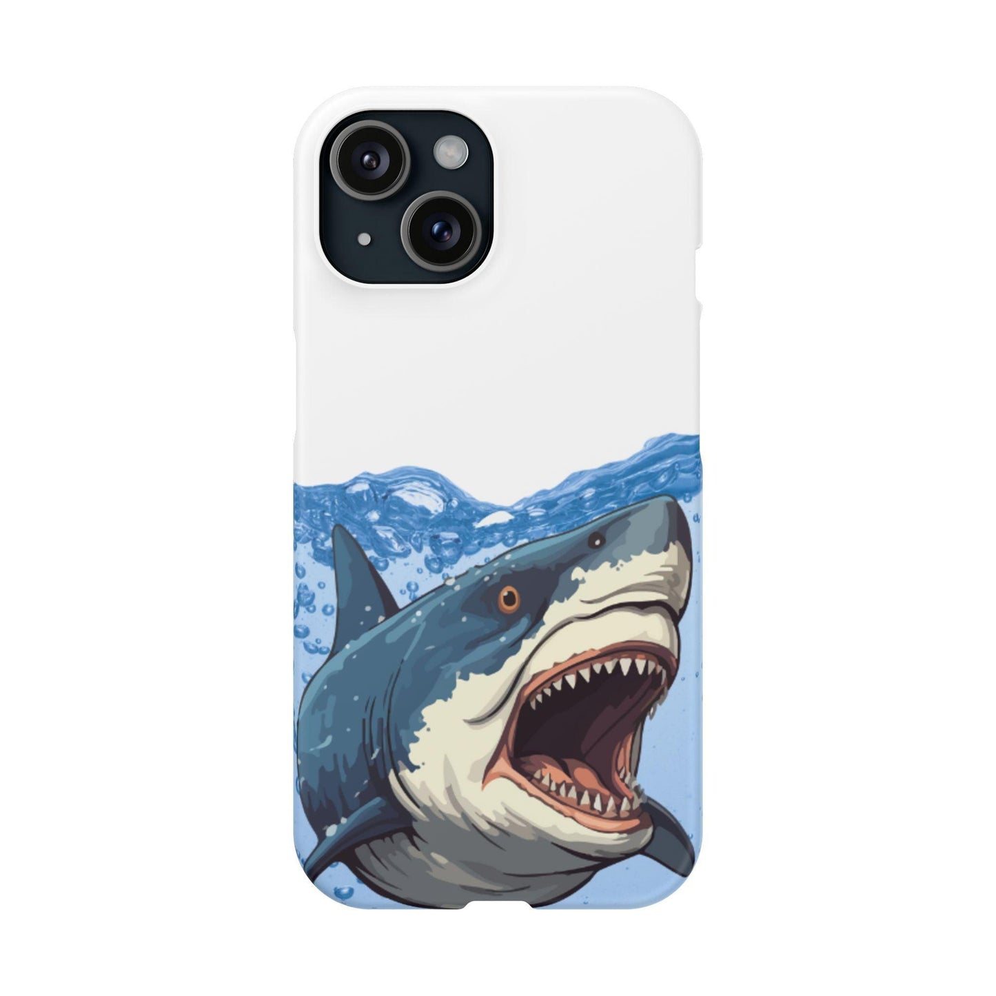 Shark Frenzy Phone Case – Dive into Bold Style