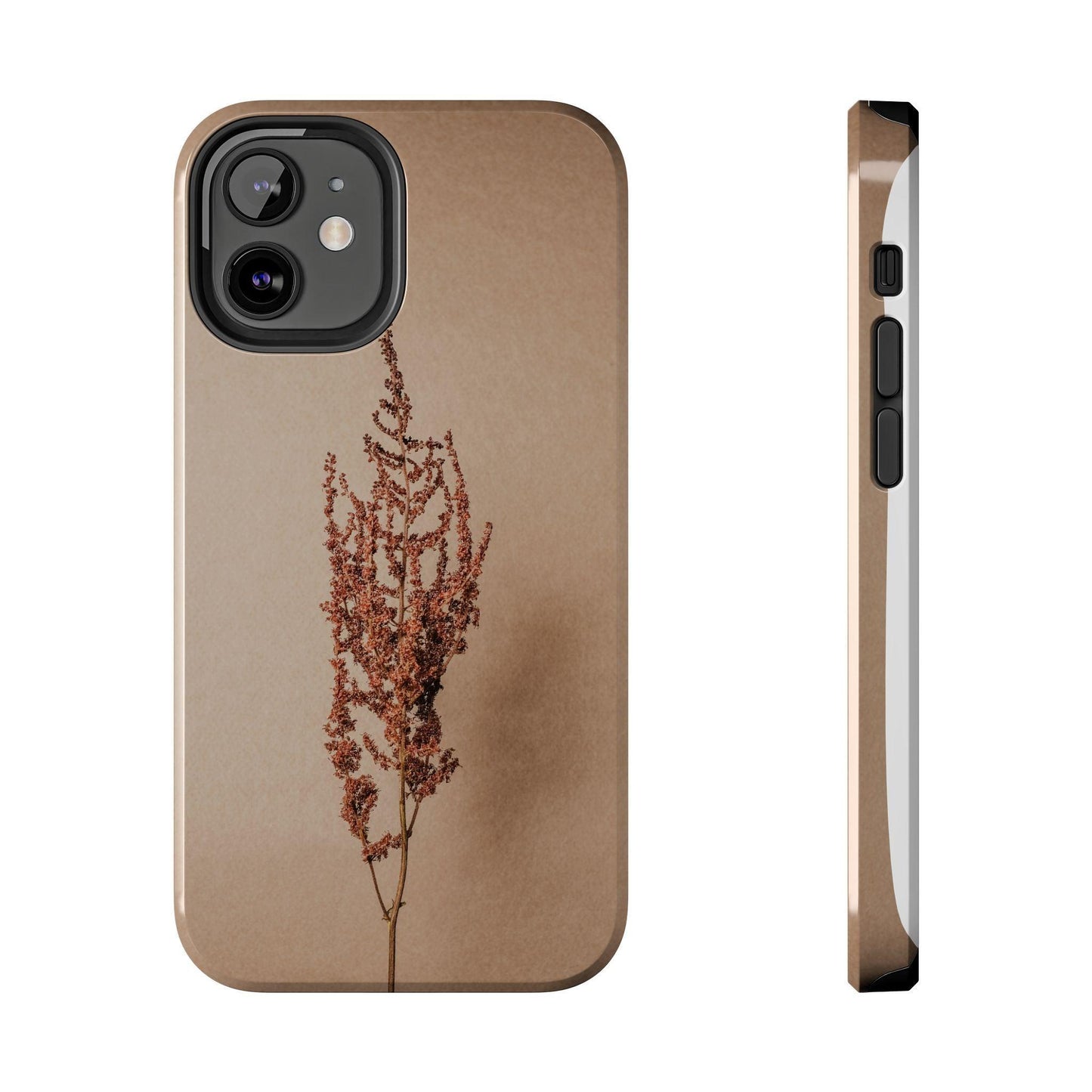 Brown Dry Leaf Tough Phone Cases