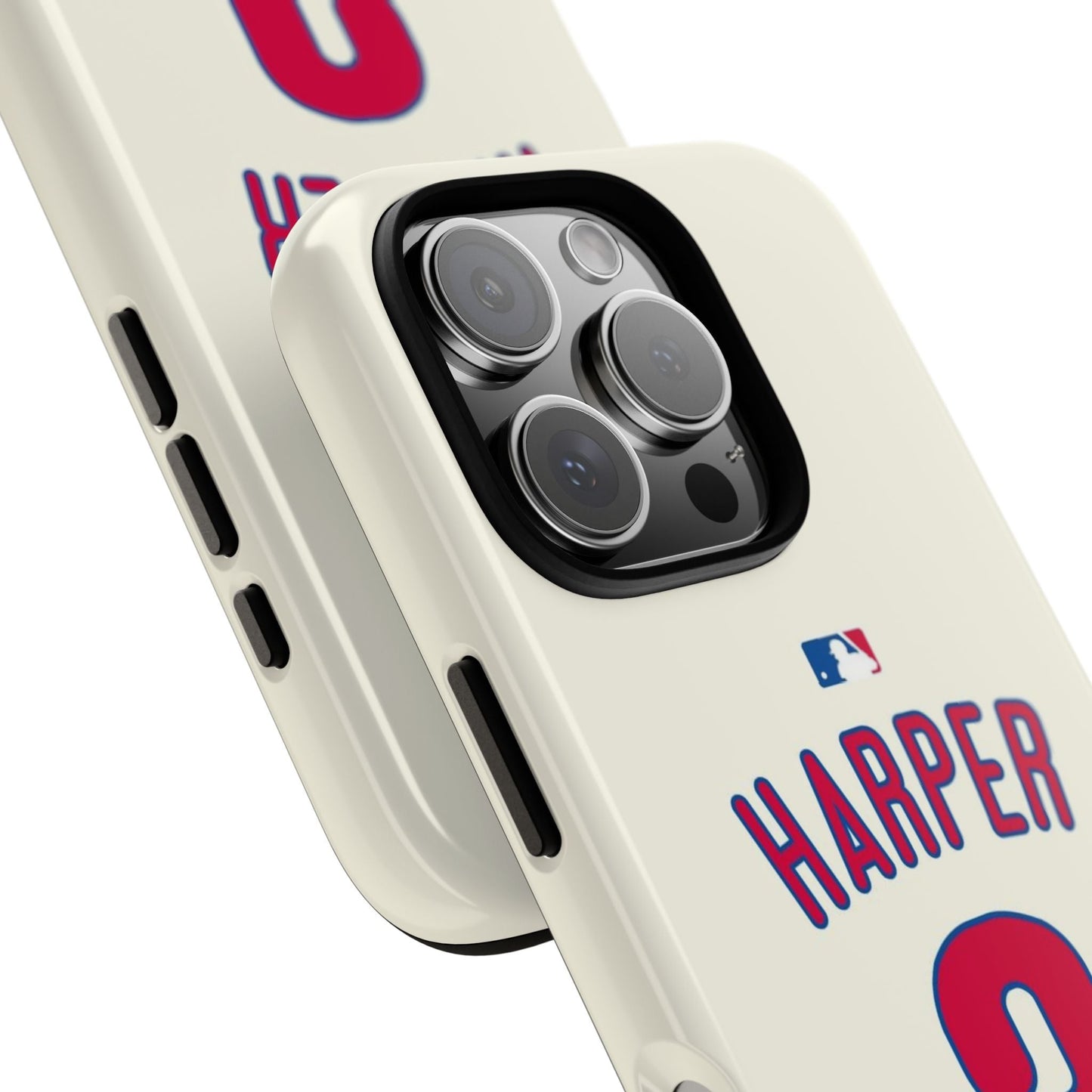 Bryce Harper PowerGrip – Dual-Layer Defense & Slim Fit | Compatible with iPhone 8 to 16 Pro Max & Samsung Galaxy S10 to S25 Ultra
