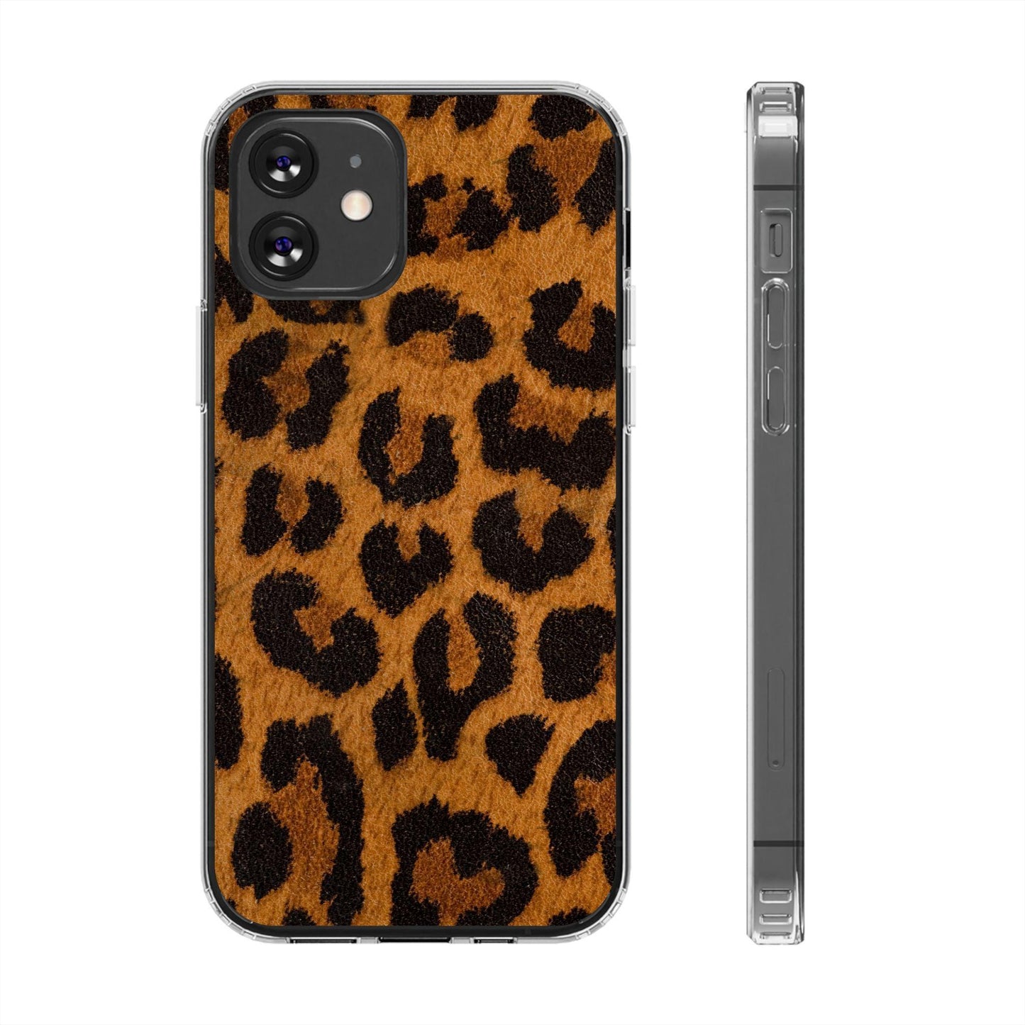 Clear Cases Cheeta Print