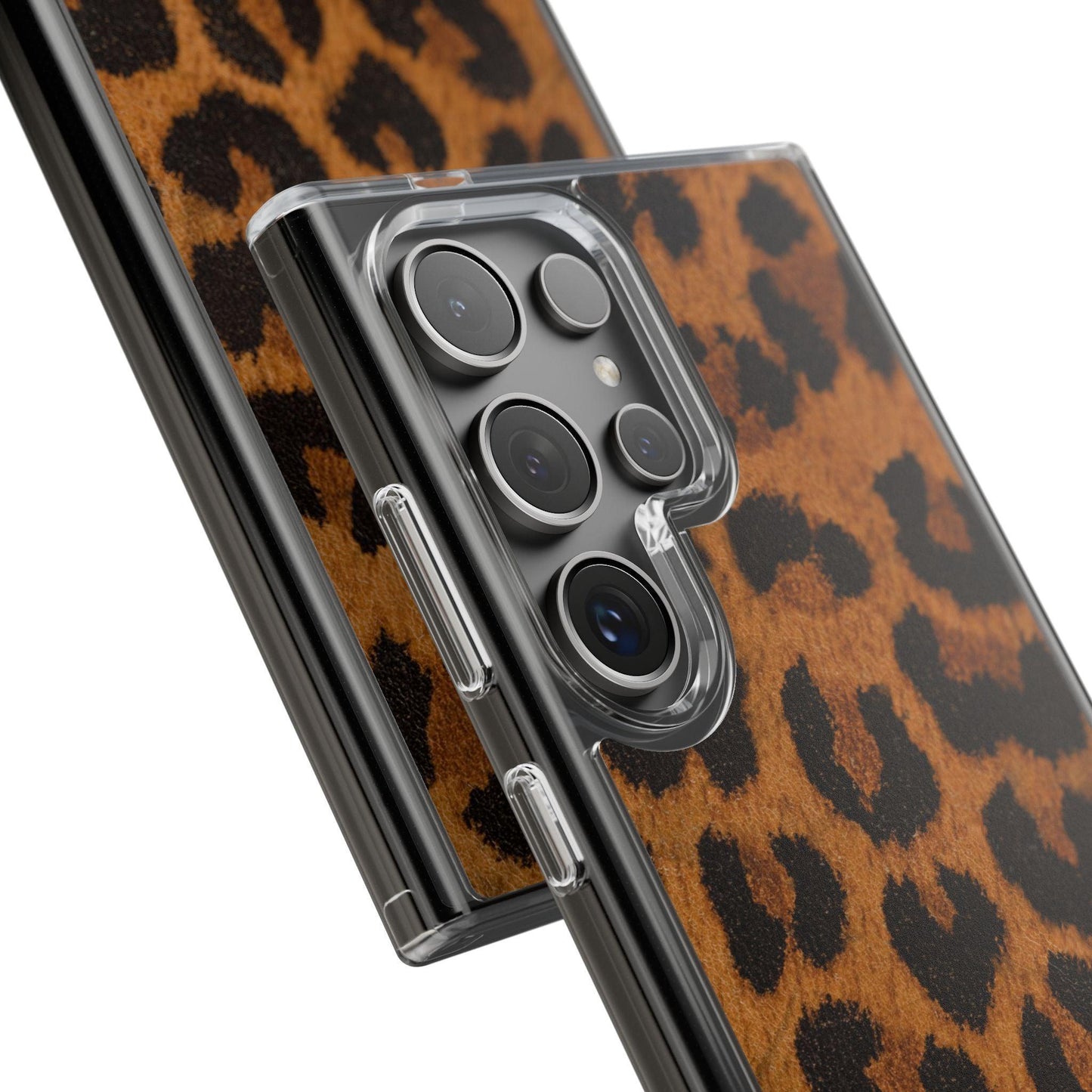 Clear Cases Cheeta Print