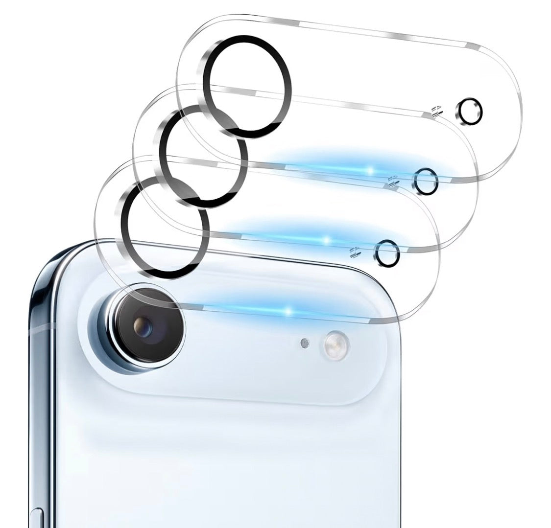 3-Pack Camera Lens Protector for iPhone Air – 9H Tempered Glass