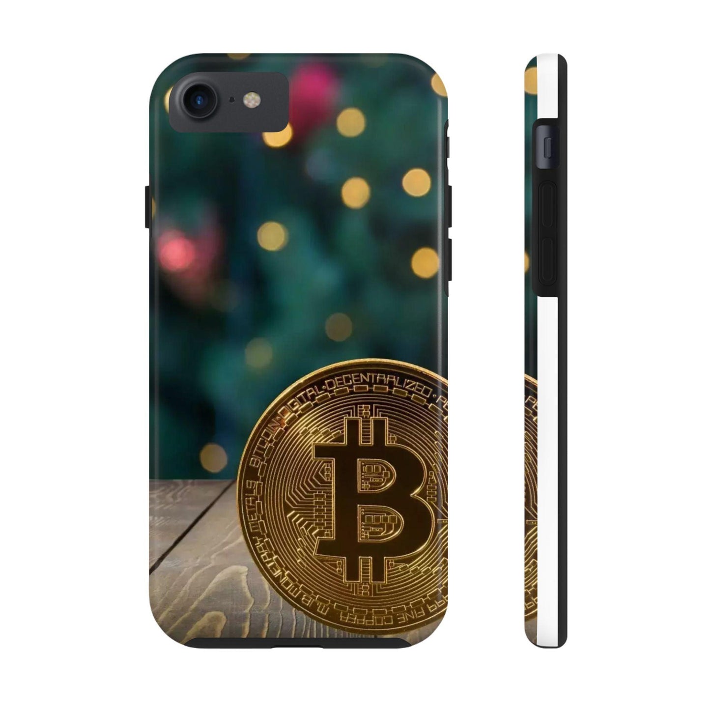 Crypto Bitcoin High Quality Printed Tough Phone Cases