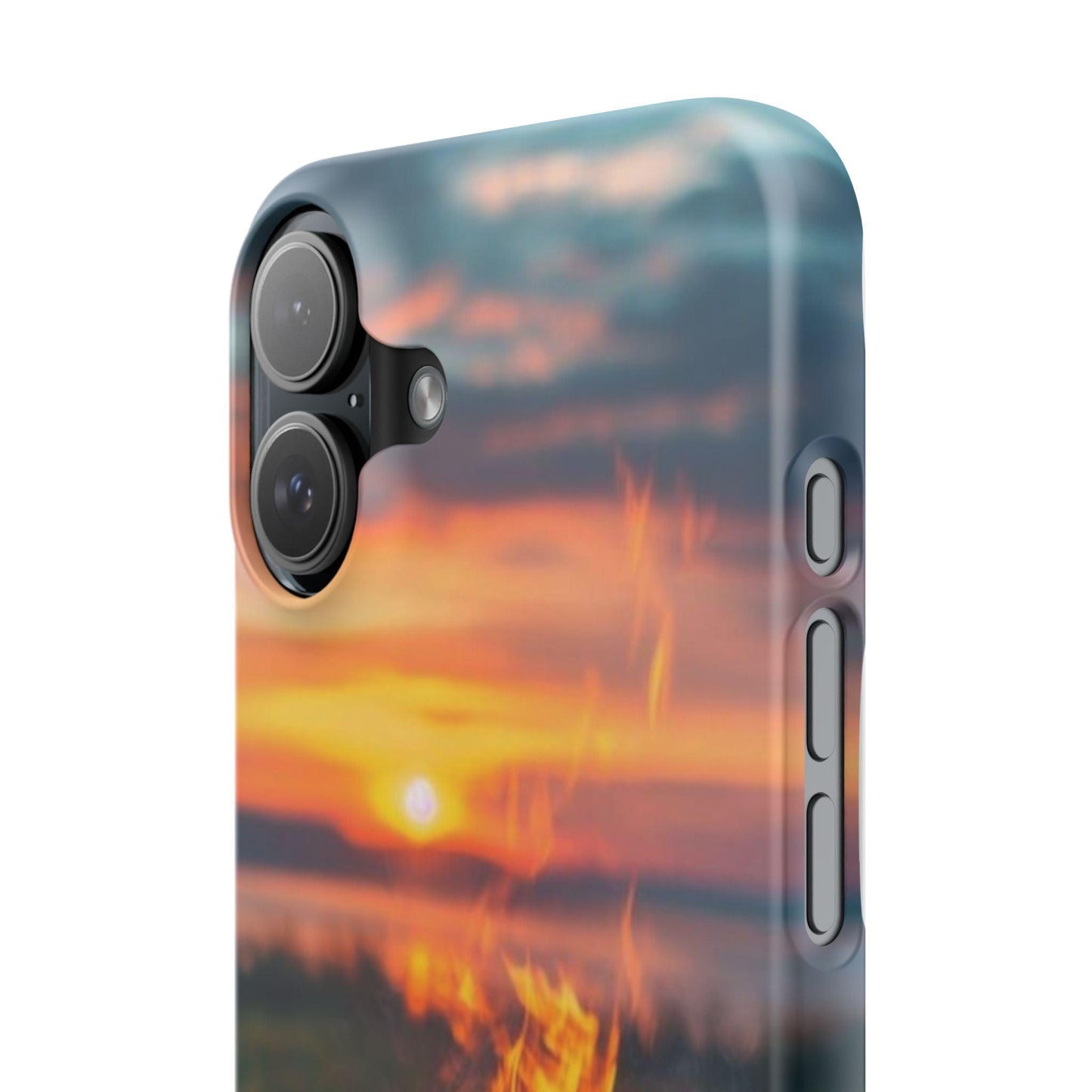 Woodland Fire Phone Case – Warmth of Nature’s Blaze on Your Device
