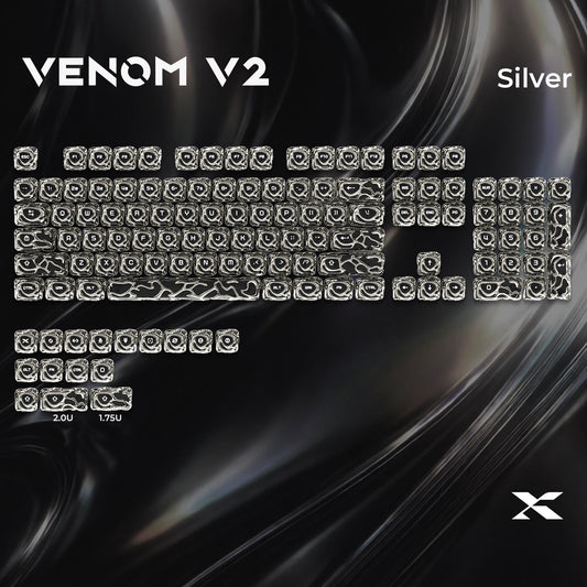 XVX Venom Themed ABS+PC Keycap Set