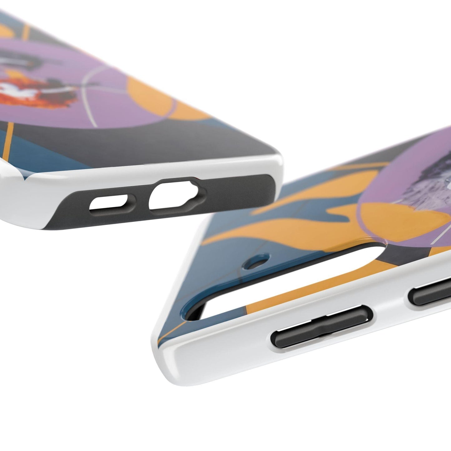 Two Womens Play basket ball Tough Phone Cases
