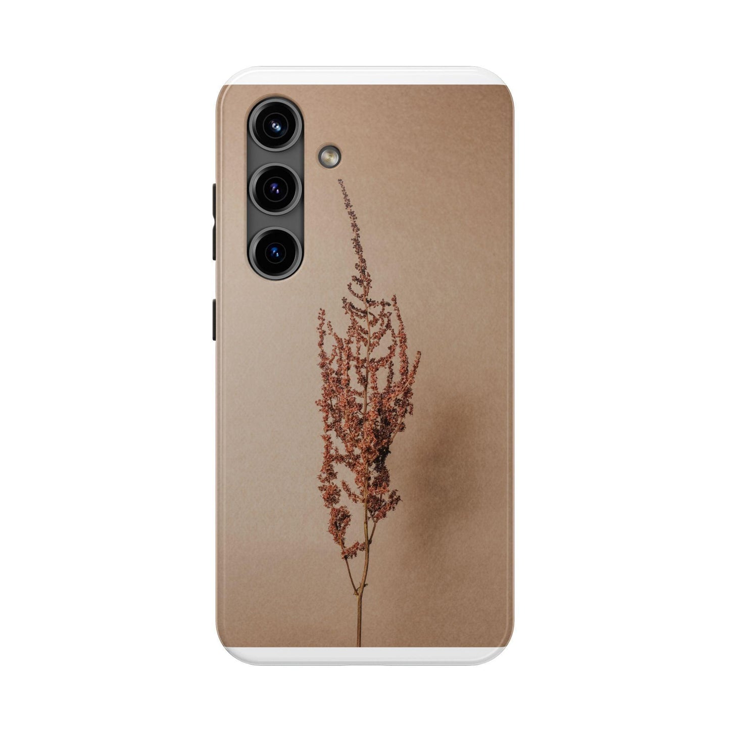 Brown Dry Leaf Tough Phone Cases