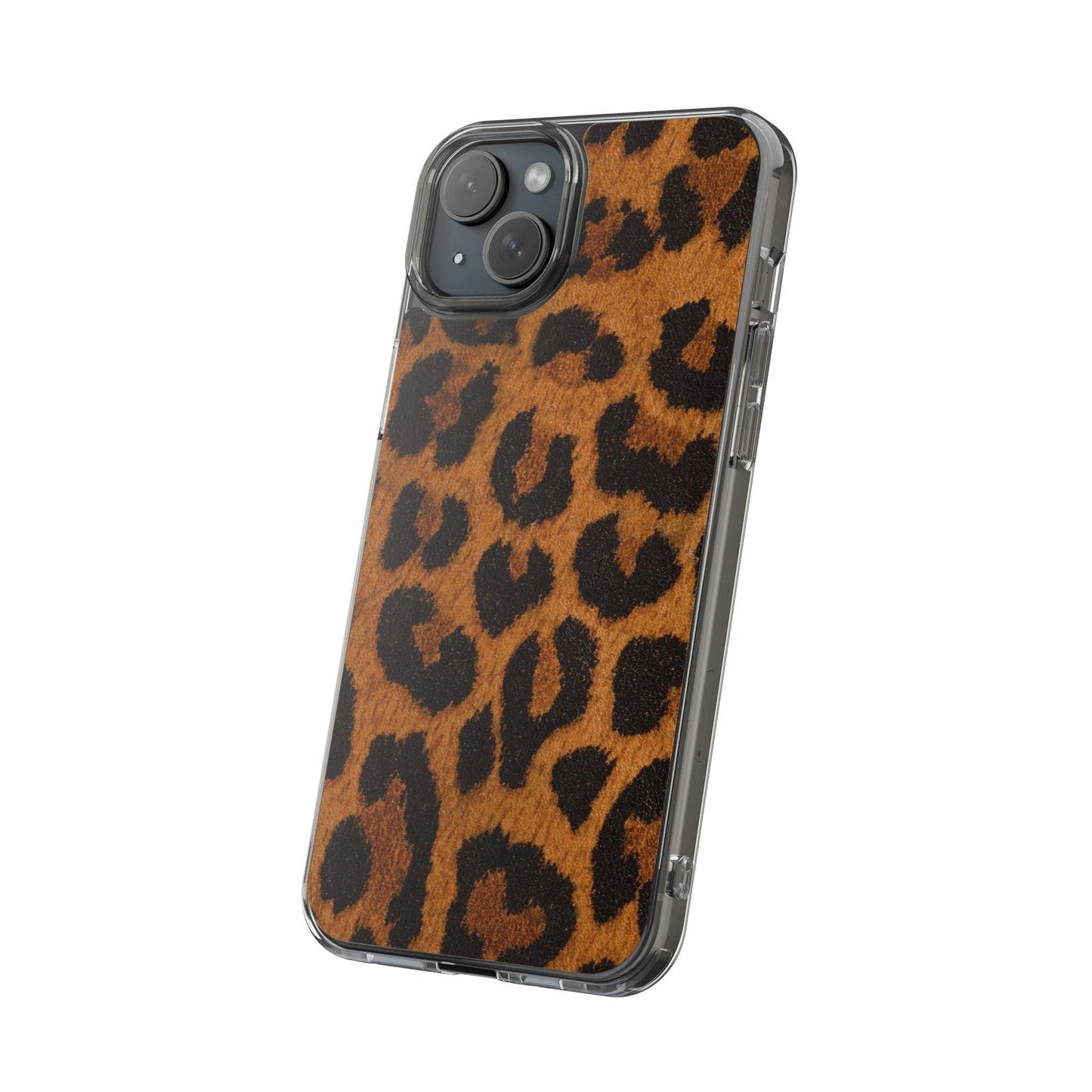 Clear Cases Cheeta Print