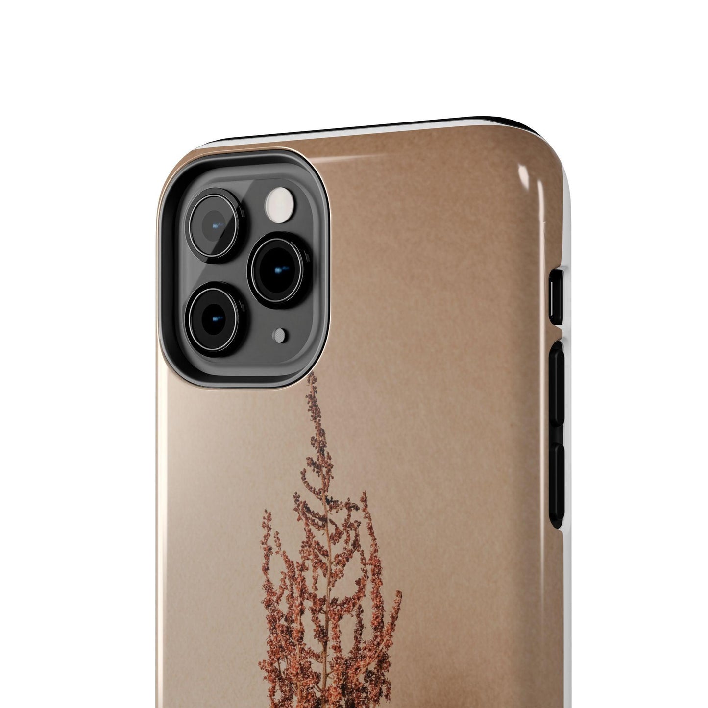 Brown Dry Leaf Tough Phone Cases
