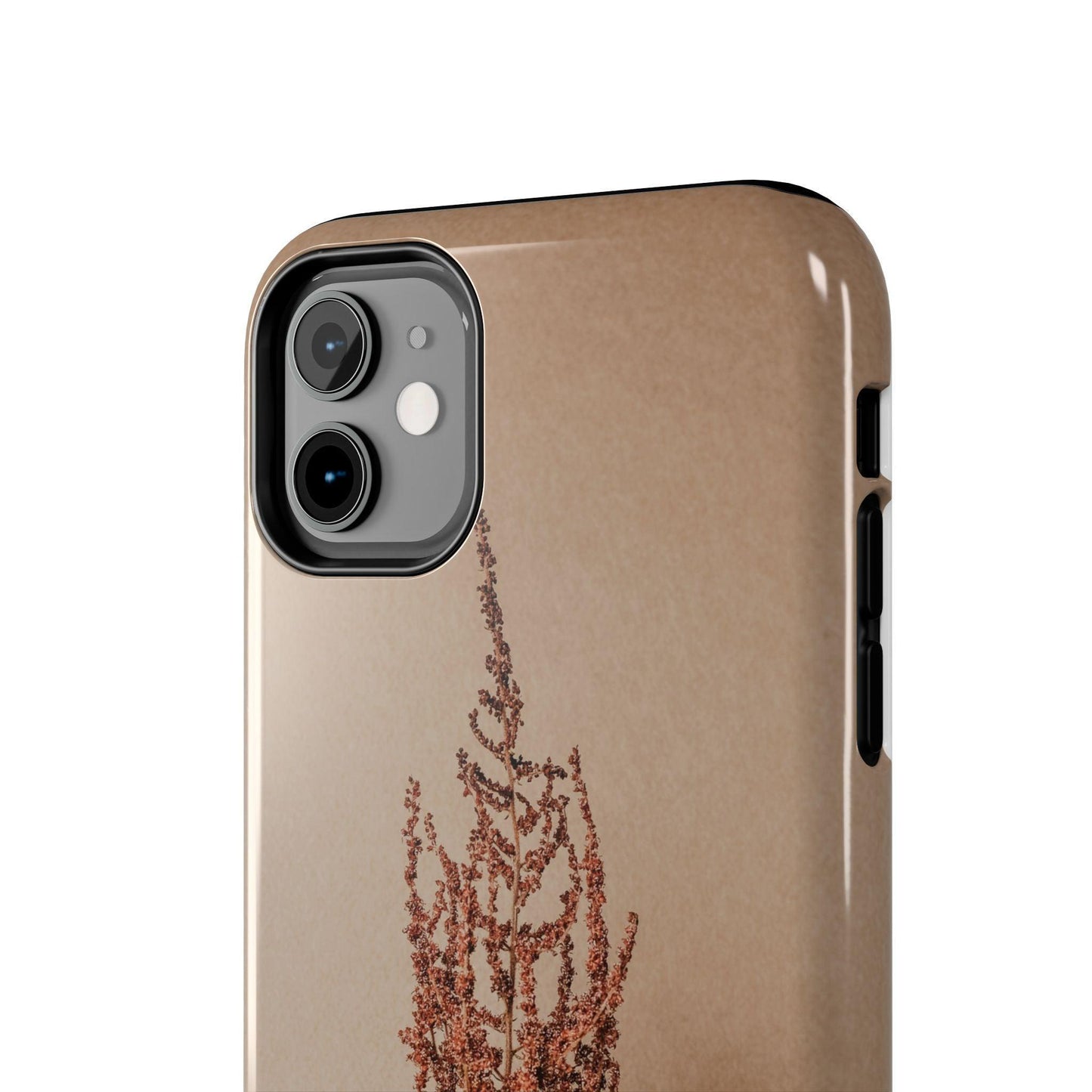 Brown Dry Leaf Tough Phone Cases