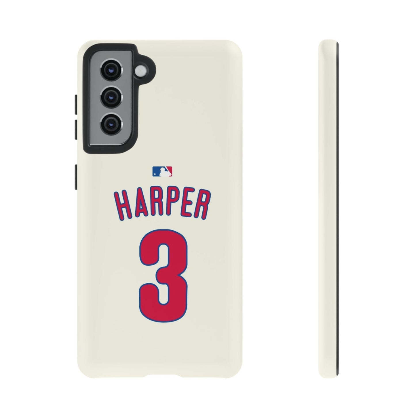 Bryce Harper PowerGrip – Dual-Layer Defense & Slim Fit | Compatible with iPhone 8 to 16 Pro Max & Samsung Galaxy S10 to S25 Ultra