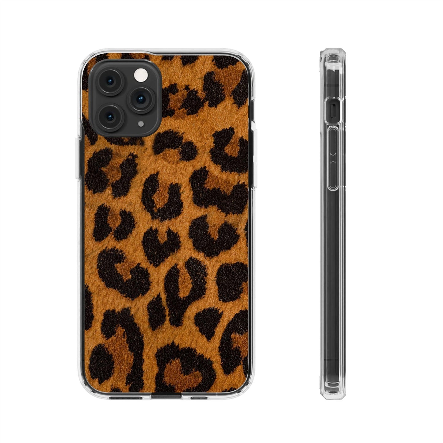 Clear Cases Cheeta Print