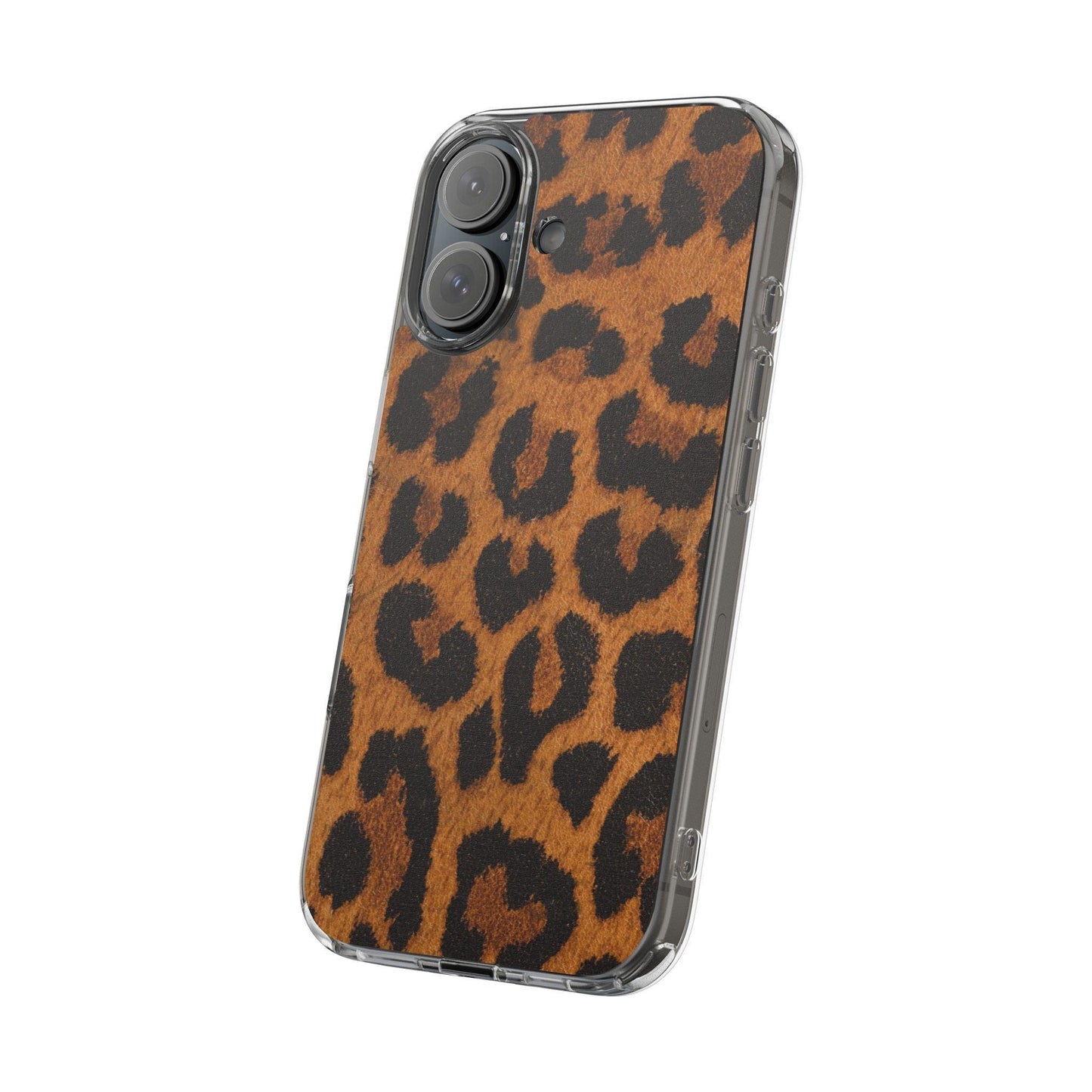 Clear Cases Cheeta Print