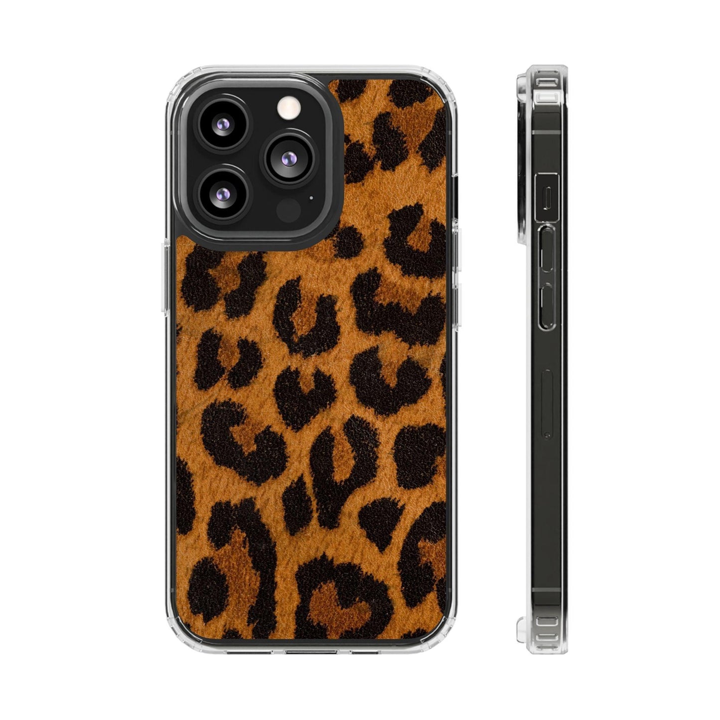 Clear Cases Cheeta Print