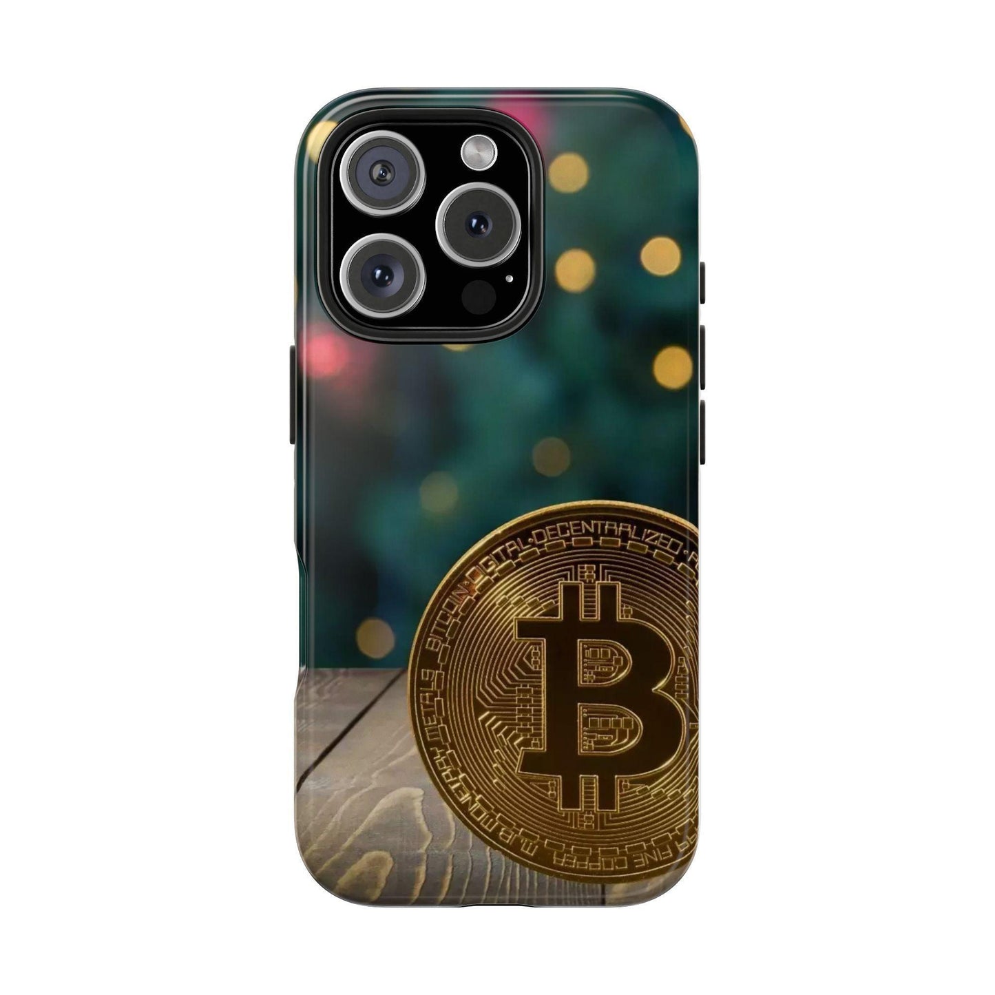 Crypto Bitcoin High Quality Printed Tough Phone Cases