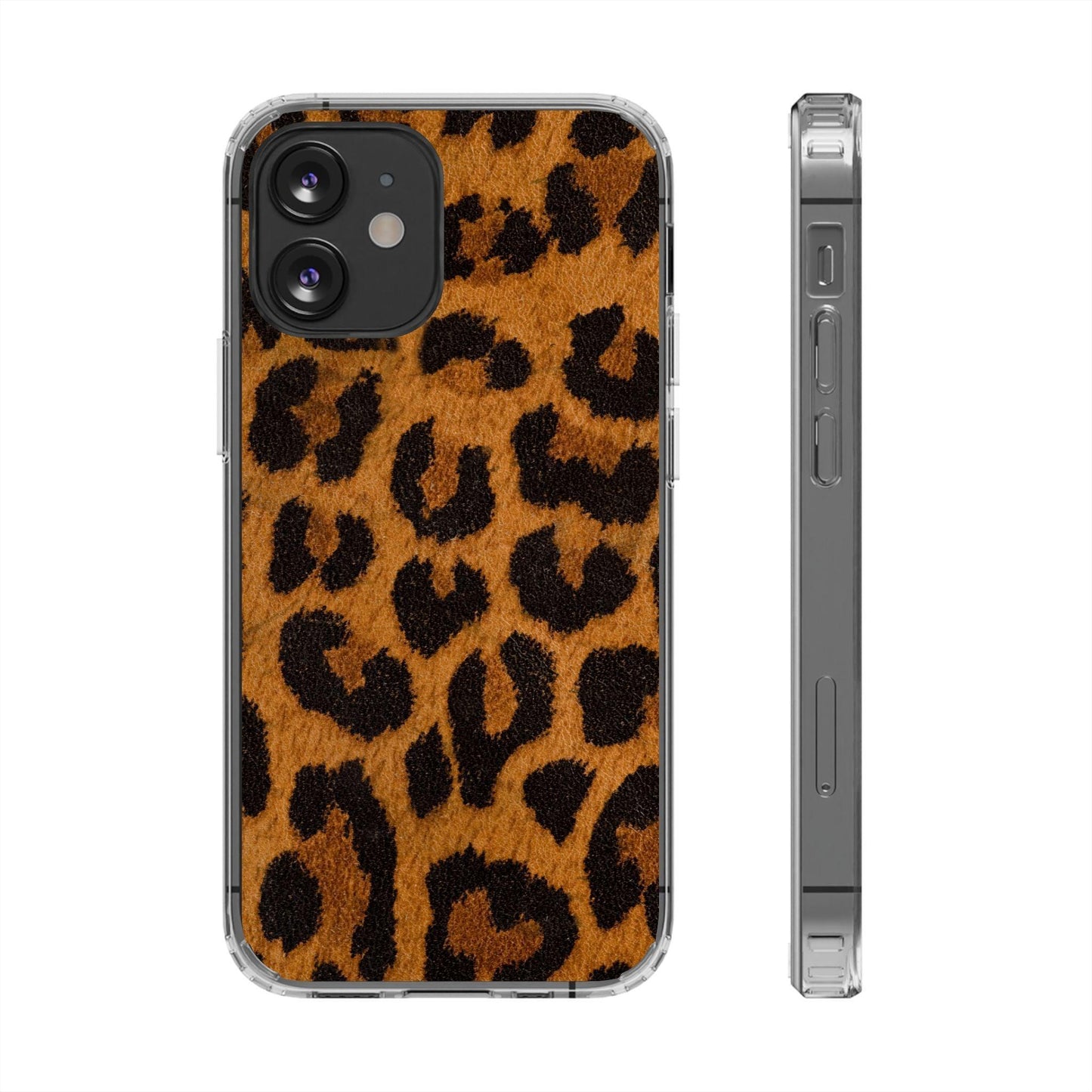 Clear Cases Cheeta Print