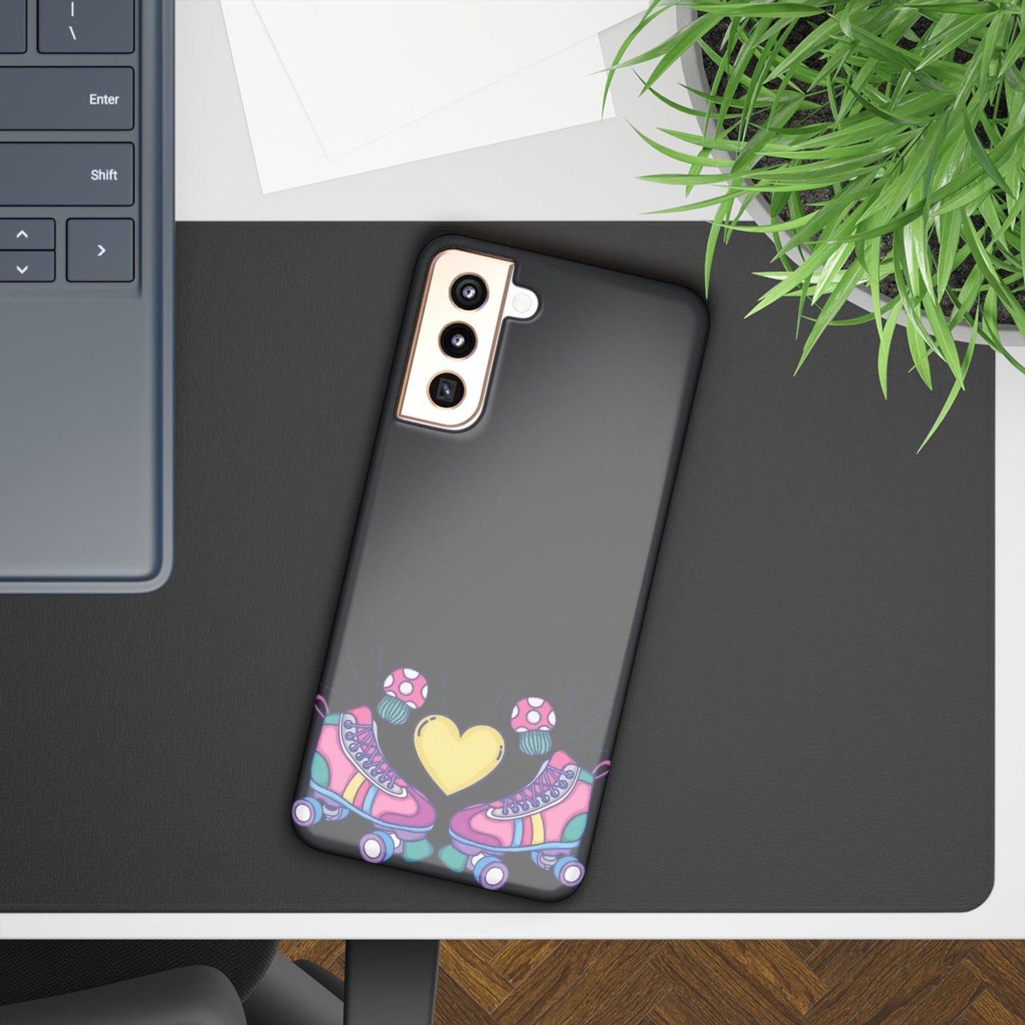 Skater's Heart Phone Case – Glide with Love Everywhere