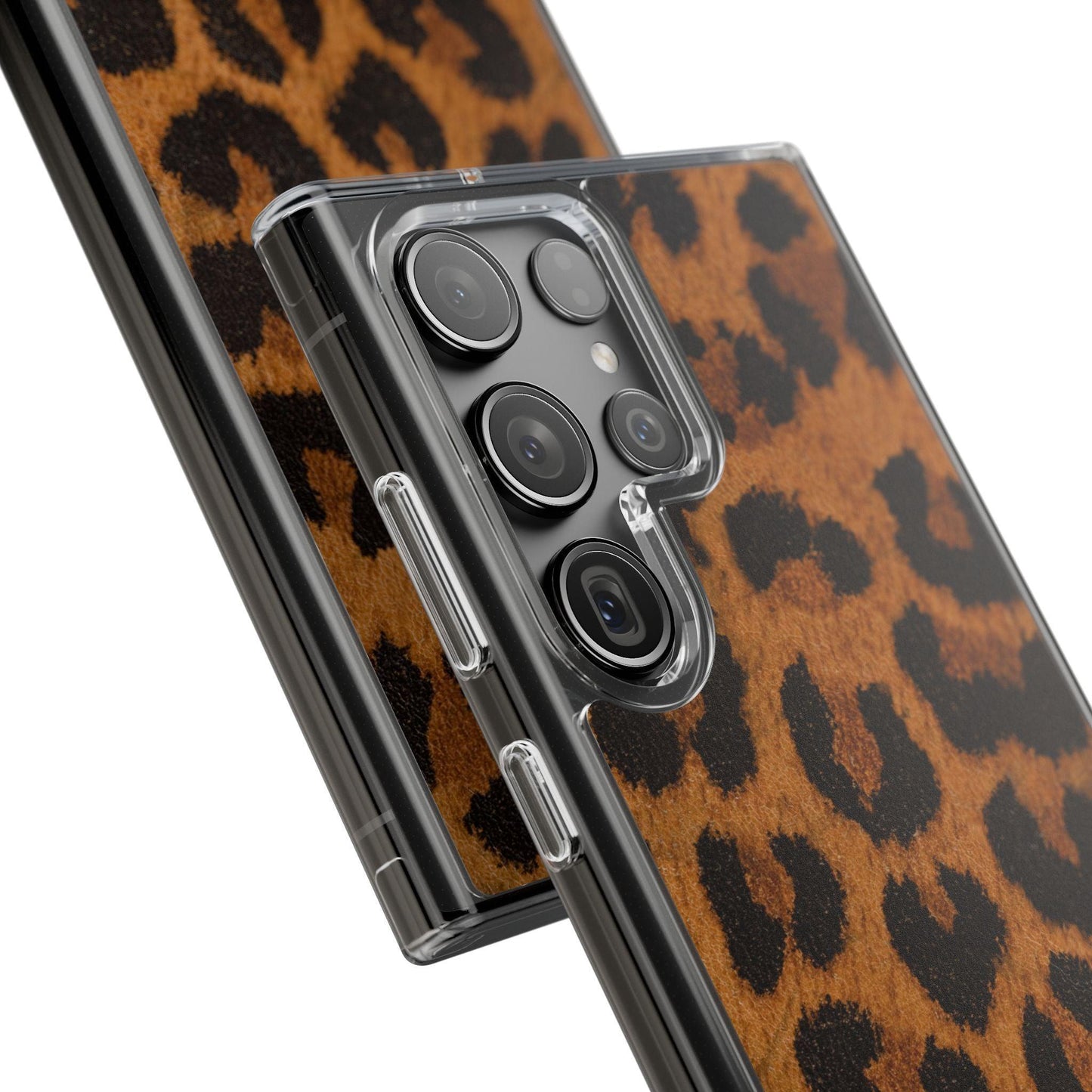 Clear Cases Cheeta Print