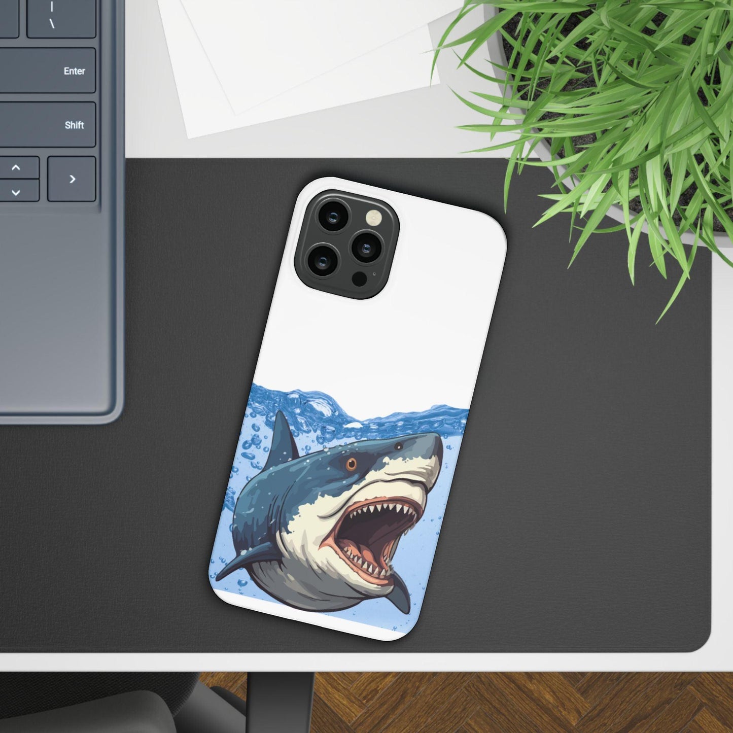 Shark Frenzy Phone Case – Dive into Bold Style