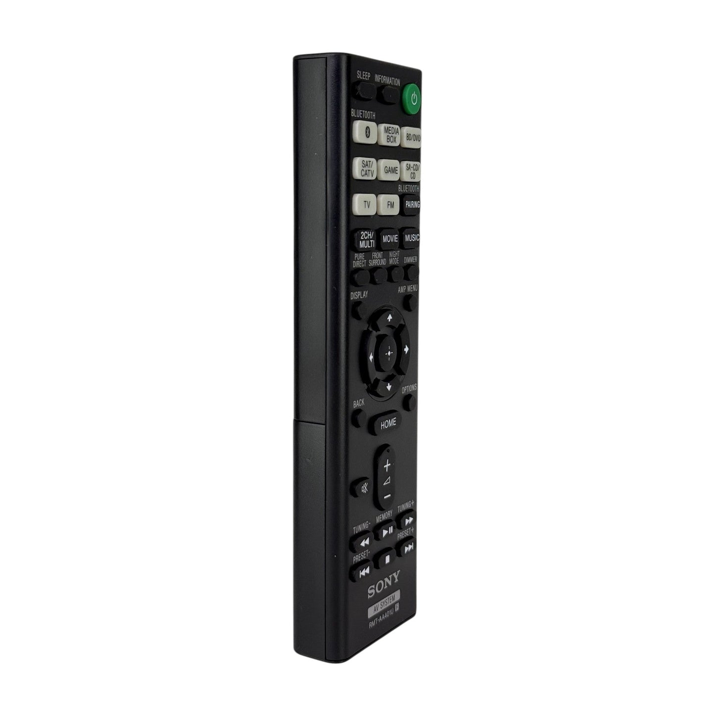 Sony RMT-AA401U A/V Receiver Remote Control - 1-493-370-11 / 1-4933-701-3