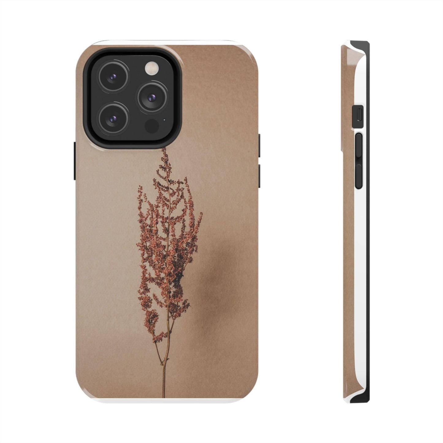 Brown Dry Leaf Tough Phone Cases