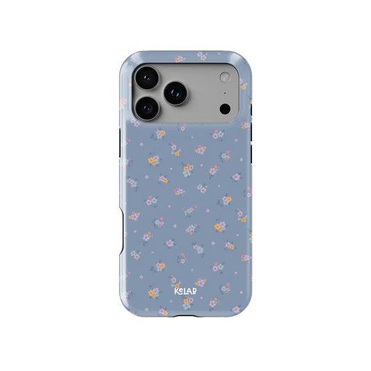 Tiny Meadow | Pastel Blue Floral Bouquet Phone Case