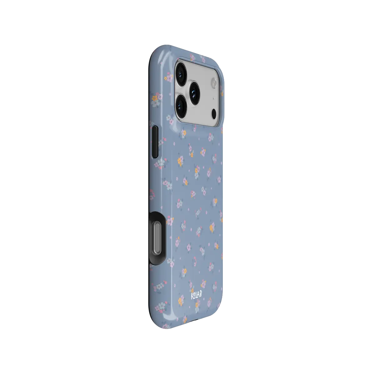 Tiny Meadow | Pastel Blue Floral Bouquet Phone Case